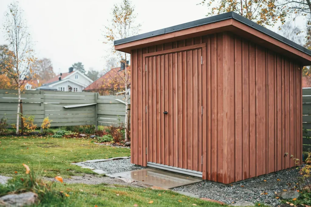 oktoberprojekt f r huset bygg ett isolerat f rr d som klarar vinterf rvaring och svensk fukt
